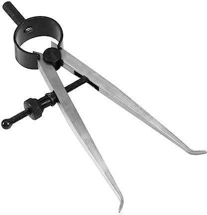 JECOMPRIS Pied à Coulisse Intérieur Outil De Mesure Réglage Rapide Précis Avec Ressort Et Pointes Appui