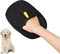 Azushwer Pet Grooming Gloves, Dog Cat Grooming Glove, Double Sided Pet Grooming Gloves, Static Removal Gloves for Pet Hair, Reusable Pet Cleaning Glove for Washing,Deshedding,Grooming