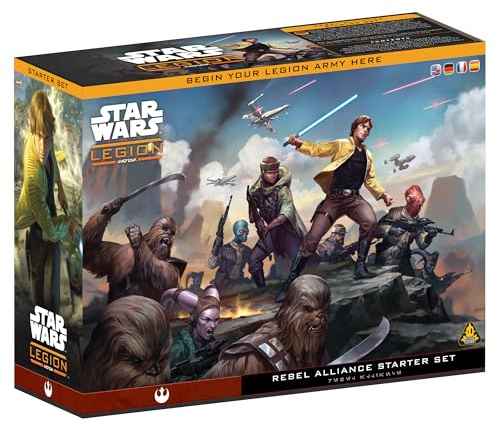 Asmodee - Star Wars™: Legion – Boîte de Démarrage Alliance Rebelle - AMG