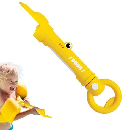 Pistolet à eau, jouet de bataille d'eau d'extérieur pour l'extérieur, design animal manuel pour jardin, camping et lac