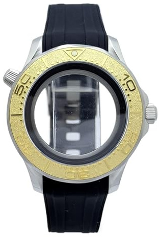 1 st NH35 42 mm safirglas herrklocka, passar till NH35/NH36 urverk, 21, armbandstillbehör