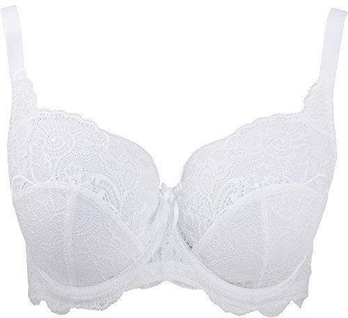 Panache Women's Andorra Full Cup Bra white 5675 Full cup 38F