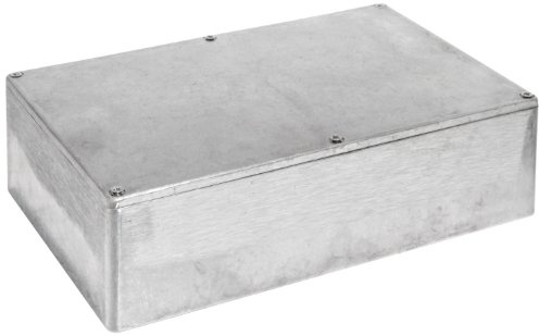 Bud Industries CN-5711 Die Cast Aluminum Enclosure 8.75 L x 5.74 W x 2.25 H, Natural