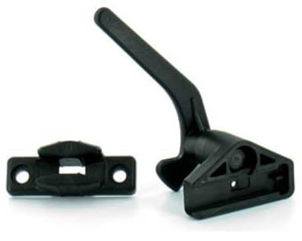 Polyplastic Riegelverschluss komplett, zweiteilig