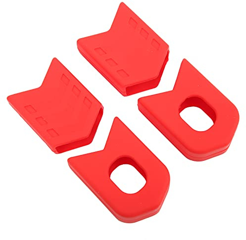 4pcs MTB Road Bike Manovella Protezione Del Braccio Della Copertura Guarnitura Protezione Silicone Crank Boots Protezioni