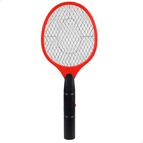 AKTIVE 61567 - Racchetta per scacciamosche elettrica, anti-zanzare, misure 46 x 18 cm, uccide zanzare, anti mosche, racchette uccide zanzare, racchetta elettrica per zanzare