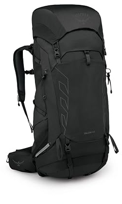 Osprey Men's Talon 44 Lightweight Hiking Backpack, Black/Coal Grey, L/XL