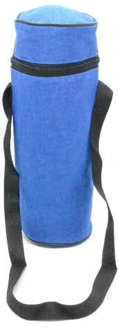 Z1 Sac isotherme pour bouteille avec sangle, 1,5-2 L, Bleu 11x34 cm 2 l