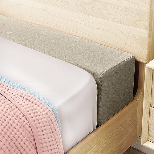 Sängmellanrum fyllare kärleksbro för standardmadrasser hög densitet svamp med avtagbart skydd 160 x 20 x 10 cm