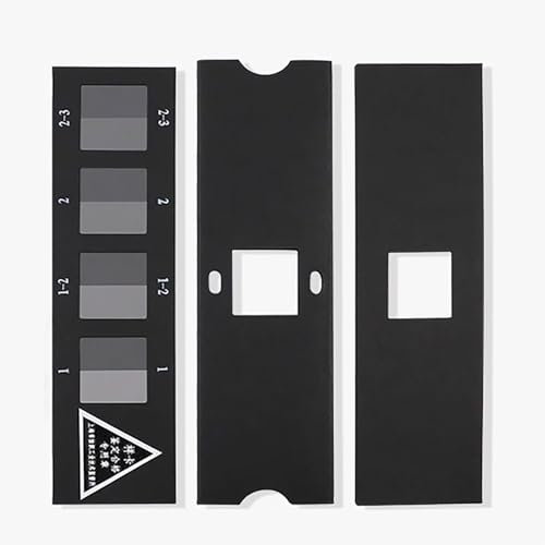 COYEUX Tarjeta de Color para solidez del Color Textil, 5 Niveles de solidez del Color, para evaluar Cambios de Color, solidez al Frote en seco y húmedo o comprobador de Estabilidad de Superficies.