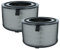 vhbw 2X Luftilter kompatibel mit Philips 3200 Series AC3210, AC3220 Luftreiniger - Kombifilter Vorfilter + HEPA + Aktivkohle