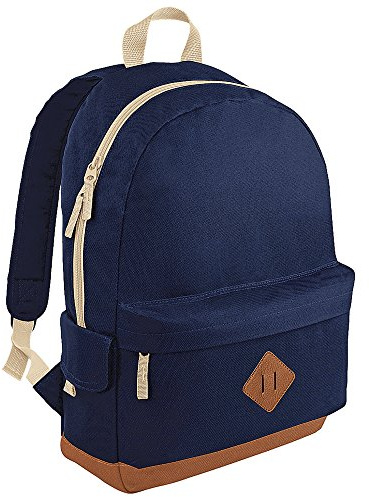 BagBase Heritage Backpack French Navy One
