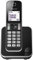 Panasonic KX-TGD310SPB Teléfono fijo inalámbrico(LCD, Identificador de llamadas, Agenda de 120 números, bloqueo de llamada, Modo ECO, Reducción de ruido), Negro