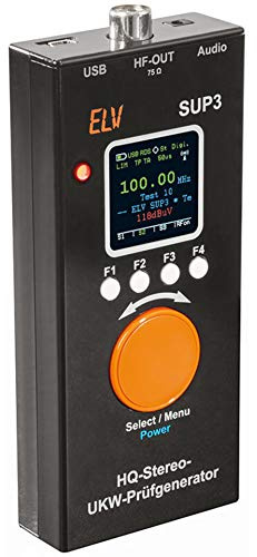 ELV Bausatz HQ-Stereo-UKW-Prüfgenerator mit OLED-Display SUP 3