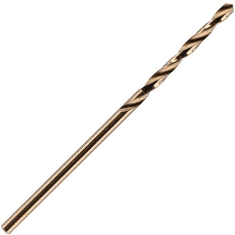 1.5mm HSS Gold Cobalt Jobber Drill Bit For Drilling Stainless Steel And Hard Steels/Metals. (1.5mm x 40mm Cobalt Jobber Drill)