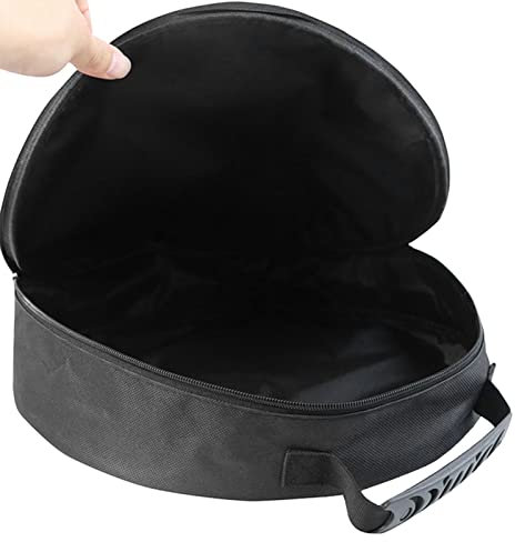 Jomewory Jumper Cable Carry Bag for Electric Vehicles, Heavy Duty 600D Oxford Cloth Car Hoses Storage, Fire Retardant Auto Extension Cables Bag, Cords Hoses Carry Bag