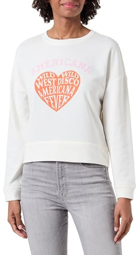 PIECES Damer Pcaurora Ls Sweat Bc sweatshirt, Molndansare, S