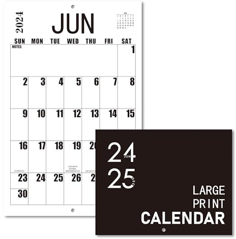 Large Wall Calendar 2026-2027, Big Grid Jumbo Calendar 23 x 15 Inches Runs From Jan 2026 to Jul 2027, Large Print Wall Calendar Perfect for Planning, Organizing, and Scheduling Your Life