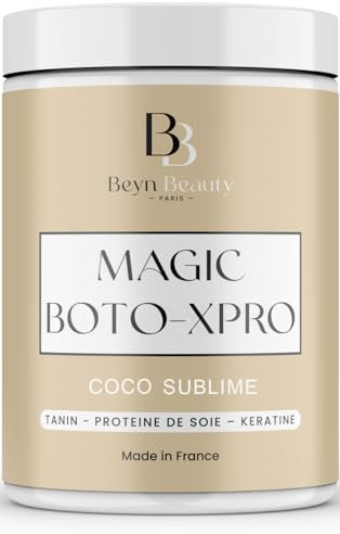 Beyn Beauty® Botoxpro Capilar Reestructurante | Mascarilla Pelo Tratamiento Keratina cabello dañado | Hidrata, alisa, fortalece. Ácido hialurónico, queratina, tanino Made in France (Coco - Monoï)