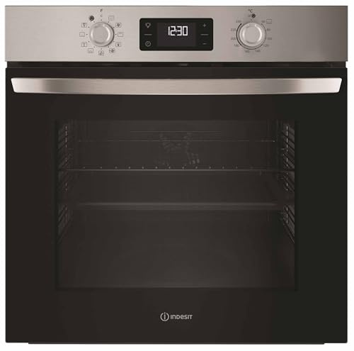 INDESIT - IO258CX - Catalysis built-in multifunction oven - capacity 71 liters - stainless steel