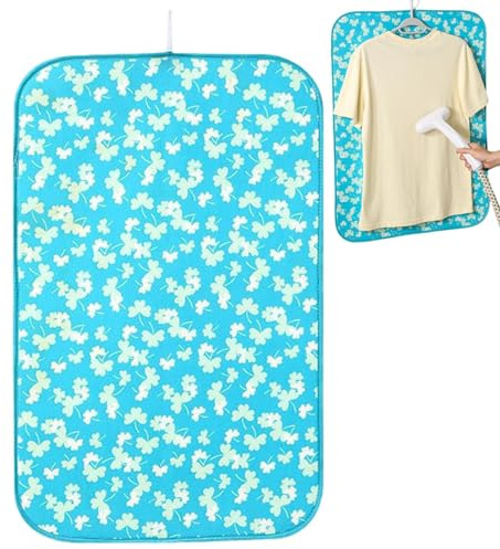Alfombrilla de planchado para coser, manta de hierro para lavandería, tapete de planchado resistente al calor para apartamento, dormitorio, hotel, hogar, lugar de trabajo, costura, acolchado