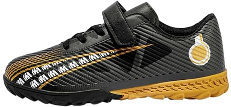 Fußballschuhe Mädchen Jungen Professionelle Athletics Trainingsschuhe Kinder Sportliche Fussballschuhe Atmungsaktive Fussball Schuhe Unisex Halle Sportschueh Rutschfest Sneaker Für Indoor Outdoor