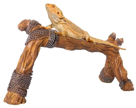 Generico Rami Arrampicata per Terrario Rettili - Ramo Arrampicata Resina per Camaleonti Decorazione Terrario,Accessorio Multifunzionale Per Ragni Lucertole Draghi Barbuti Tartarughe Camaleonti Rane