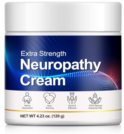 Soothing Comfort Cream, Neuropathy Nerve Cream for Feet, Legs & Hands,120g | Natural Ingredients, Deep Moisturizing, Suitable for Men & Women