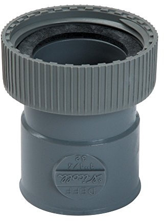 douille - femelle - diamètre 32 mm - avec écrou prisonnier - 33x42 deff