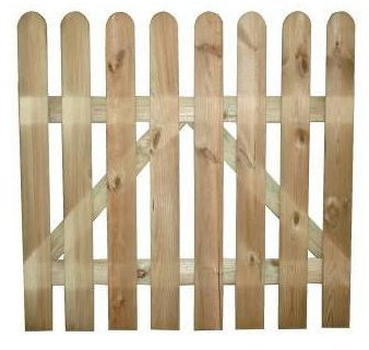 Porta in legno impregnato in autoclave 100 x 100 H cm