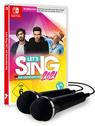 Let's Sing 2021 mit deutschen Hits [+ 2 Mics] (Nintendo Switch)