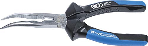 BGS 673 | Alicates de teléfono | con cortador | curvados | 200 mm