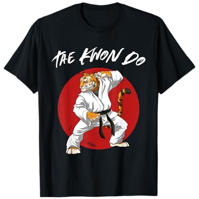 Tigre de Taekwondo - Divertido TKD Artes Marciales Coreanas Camiseta