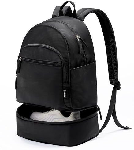 Uselike Gym Backpack for Women Men, Lightweight Gym Bag with Shoe Compartment, Waterproof Workout Backpack with Wet Pocket