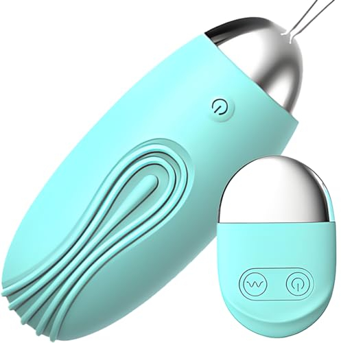 Vibro Ei mit Fernsteuerung für Unterwegs 8cm Länge ⌀3.3cm Mini vibration für frauen USB 10 Vibrations Vibrator mit fernbedienung Sexspielzeug Vibratoren frauen leise Vibrator ei Vibrators M72 (Mint)