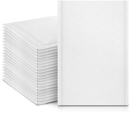 Size C (150x215mm) White Padded ENVELOPES Bubble MAILERS TGL PACKAGING™ Peel and Seal Protective Cushioned Bags Box of 10