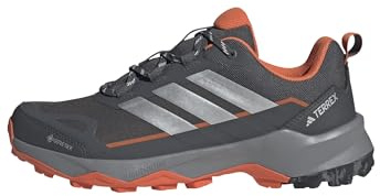 Adidas Men's Terrex Skychaser AX5 Gore-TEX Hiking, Grey/Matte Silver/Semi Impact Orange, 11