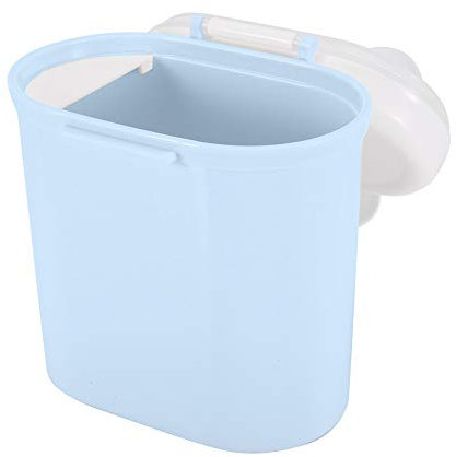 Milk Power Aufbewahrungsbox, Tragbarer Babynahrungsbehälter, Versiegelte Aufbewahrungsbox, Mikrogewebt, Gefriergeeignet (Blaue große Größe)