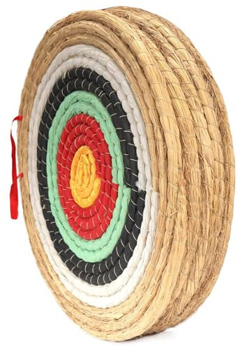 Blendra Archery Target Round 50cm Outdoor Compound for Recurve Bow Longbow or Compound Bow Round Arrow Target, Hunting & Shooting Practice,3 Layers
