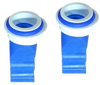 Tapón Antiolor para Desagüe (Pack de 2 Unidades) - Núcleo de Silicona Que Previene Retorno de Agua y Malos Olores en Ducha, Bañera, Fregadero de Cocina o Baño