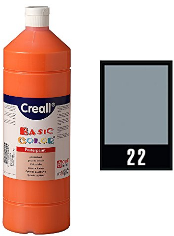 Creall havo01822 1000 ml 22 Grau Havo Basic Farbe Poster Paint, Flasche