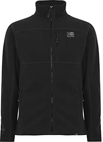 Karrimor herr fleecejacka dragkedja lång ärm varm fleecejacke pullover topp Mörkgrå Medium