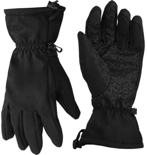CMP - Softshell-Handschuhe für Damen, Schwarz, 7