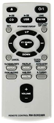 VINABTY RM-SUXG38R Fernbedienung für JVC UX-N1WJ UX-N1SE UX-N1WC UX-N1 UX-G37