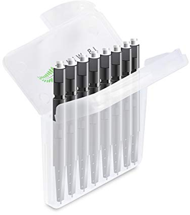 JB White 8 filtres Anti-cérumen pour prothèse auditive pour Phonak Cerustop | Widex Nanocare | Oticon MiniFit | Siemens Signia 3.0 | Resound | Wax Guards Filtre de protection de cire (8x Ø1,3 mm)