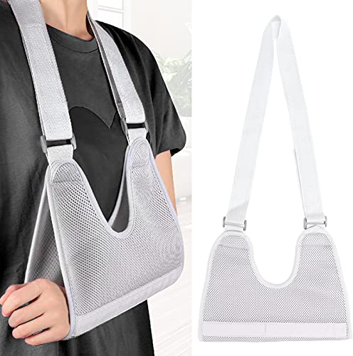Armschlinge mit Komfortpolster, Armschlinge für Gebrochene Handgelenk-Schulterverletzungen für Damen und Herren, Armorthese Rotatorenmanschette Gerissenes Handgelenk und Ellenbogenchirurgie mit Verste
