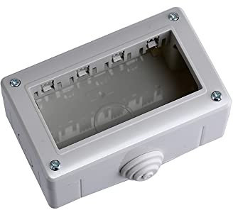 Scatola Porta Frutti Da Esterno, Compatibile Con Bticino Matix (1, Custodia 4P IP40)