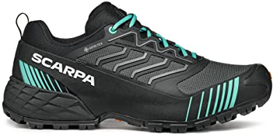 SCARPA Ribelle Run XT GTX Wmn, Trail Running Donna (Anthracite/Turquoise, Numeric_38)