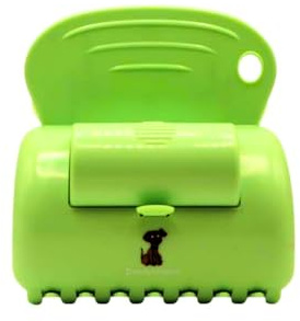 Doodyskupar Portable Pooper Scooper with Bag Holder, 7 oz Lightweight Clawed Scoop, One‑Handed Operation & Leash Clip, Fits Small–Large Dogs, Waste Bags Included