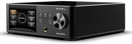 S.M.S.L DP5SE Audio Player HiFi Player Balanced Preamp Network Music Player ES903902MD/A Chip,DLNA AirPlay Hiby link,USB/Optical/Coaxial/I2S/AES/EBU/6.35mm Headphone Output,with Remote Control